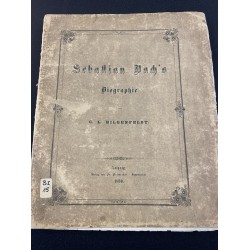 Johann Sebastian Bach's Leben, Wirken und Werke von C. L. Hilgenfeldt